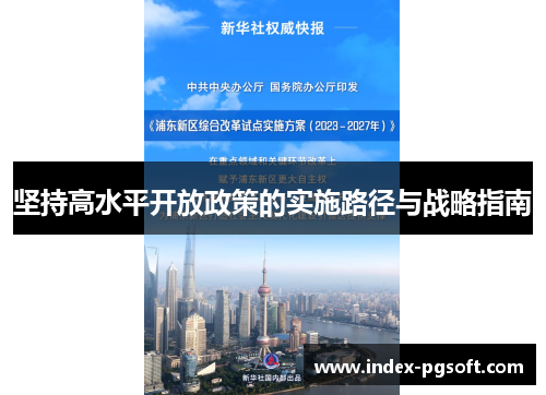 坚持高水平开放政策的实施路径与战略指南