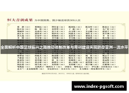 全面解析中国足球振兴之路推动体制改革与青训建设实现跻身亚洲一流水平 全面解析中国足球振兴之路推动体制改革与青训建设实现跻身亚洲一流水平